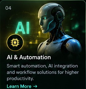 AI & Automation concept illustration