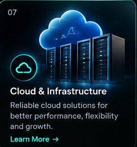 Cloud & Infrastructure concept illustration